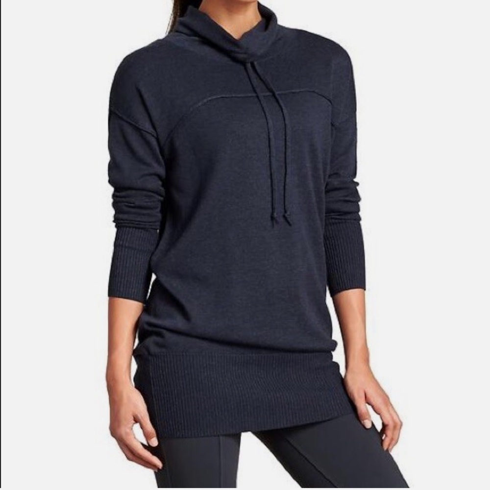 Athleta‎ Acacia Dark Blue Acacia Sweater Size XL